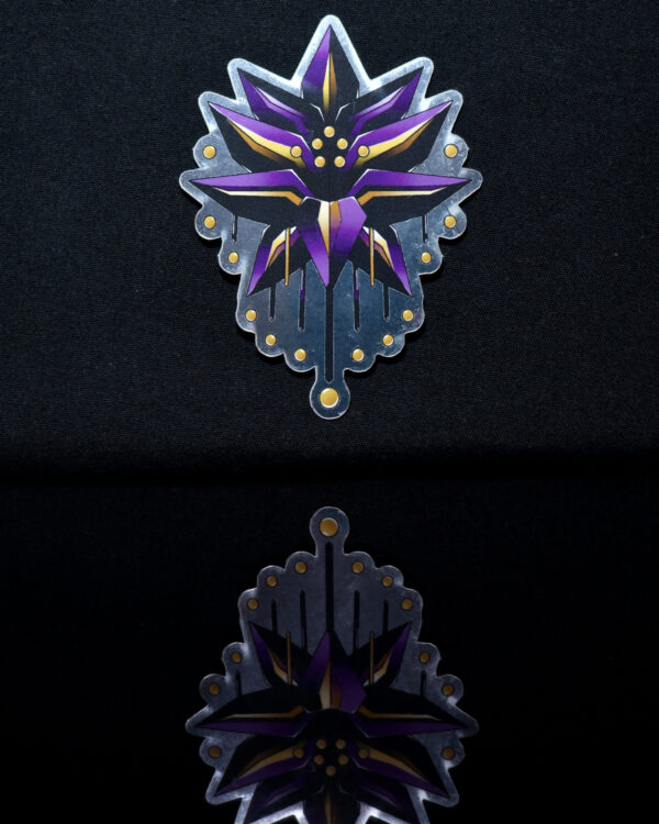 Azelian Logo Mirror Sticker - Image 3