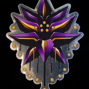 Azelian Logo Mirror Sticker