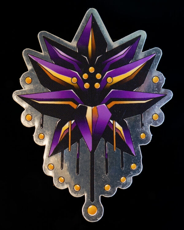 Azelian Logo Mirror Sticker