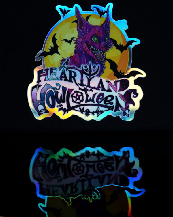 Heartland Howloween Holo Sticker - Image 3