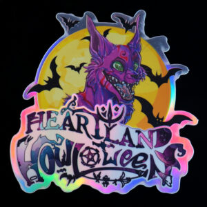 Heartland Howloween Holo Sticker