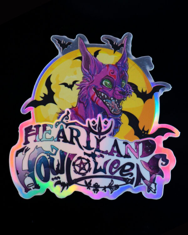 Heartland Howloween Holo Sticker