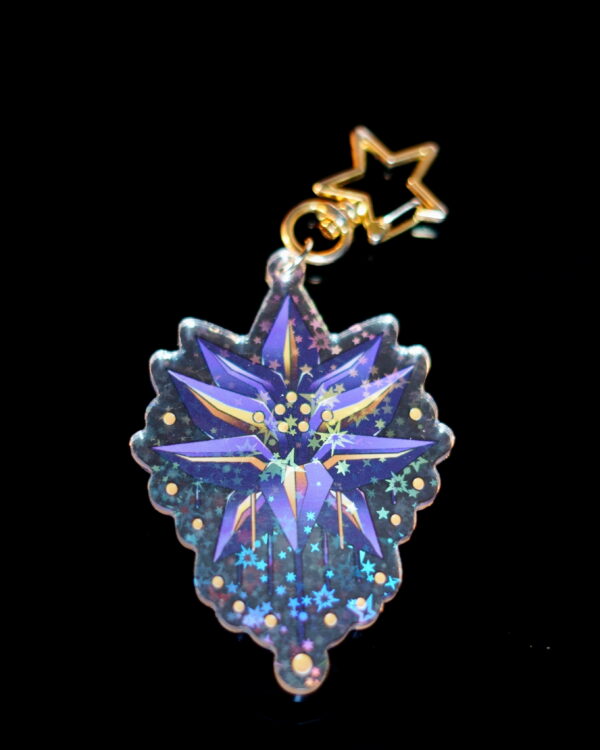Azelian Logo Sparkle Keychain