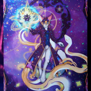 Astral Magister Reks Holographic Print