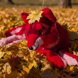 Fire Wolf XL Plush