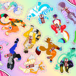 DBC Sticker Sheet V1 - Taste the Rainbow